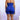 Josie Sheer Romper-Blue