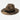 Brown Skin Fedora Hat by My Sexy Black featuring a classic wide brim and stylish design for fashionable sun protection.