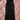 Slit Bust Tube Top Maxi Dress-Black