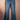 Slit Jeans Medium Wash - Blush Editorial