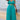 Cute teal jumpsuit for women from Love Me Baby, featuring a stylish, comfortable design by My Sexy Black Boutique.
