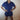 My Sexy Black Cambre navy blue romper for women, featuring a stylish and comfortable design with short sleeves and a relaxed fit.