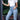 Light blue distressed split jeans from My Sexy Black Boutique, featuring ripped details and casual fit, shown on a model.