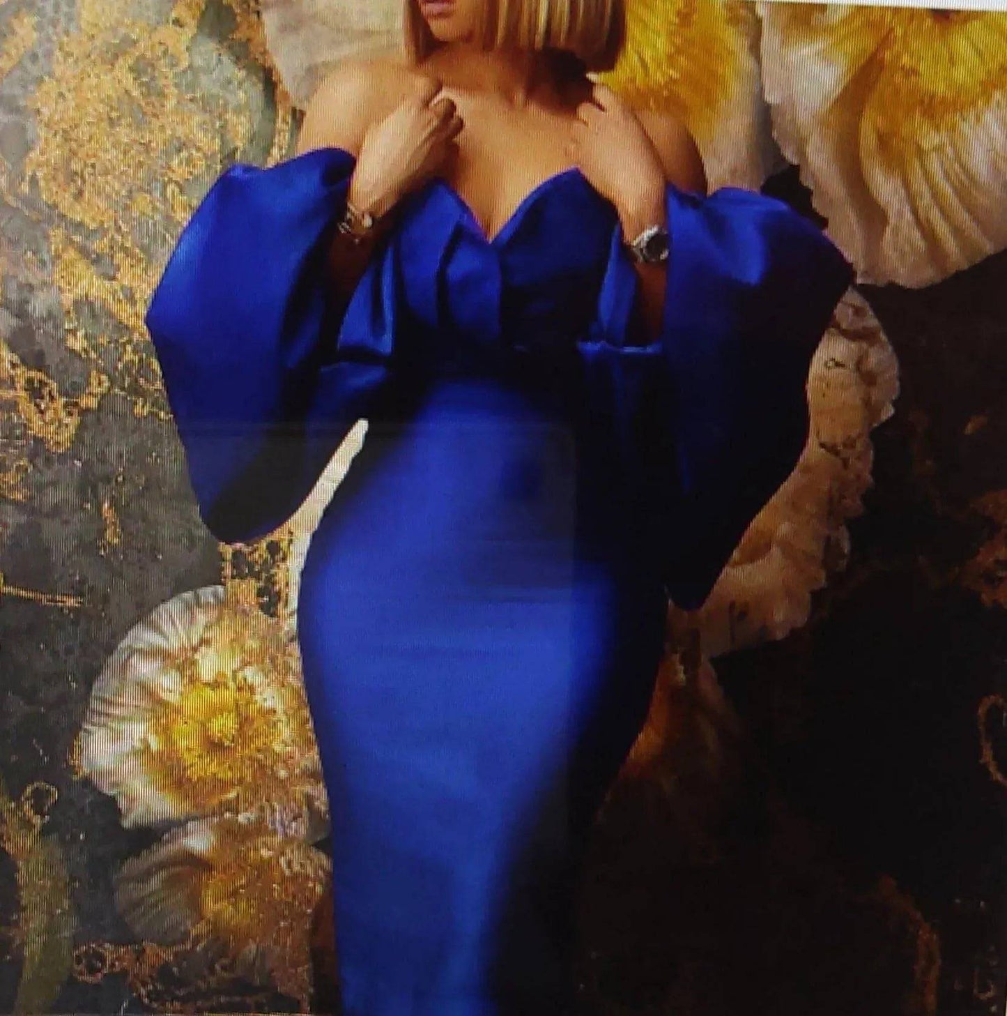 Elegant Wine Nae Evening Dress - Luxe | Mysexyblack