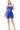Blue Josie sheer romper by My Sexy Black Boutique, featuring lightweight, see-through fabric and stylish design for fashionable wear.