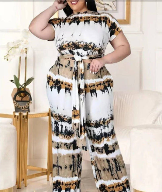Sexy Phat two-piece wide-leg pants set by Quanzhou Shidadongsheng E-commerce Co. featuring stylish, comfortable wide-leg design.