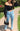 Black shirred balloon sleeve crop top from My Sexy Black, featuring a fitted waist and stylish, puffed sleeve design.