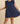 Plus size Tee Mom Yoke Mini Dress in midnight color by My Sexy Black, featuring a stylish yoke design for women.