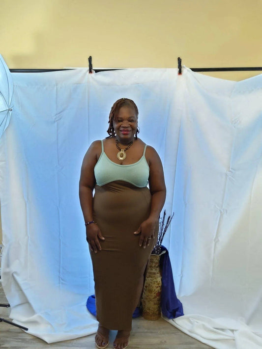 Trendy Women Unique Multi Print Plus Dress Set | Mysexyblack