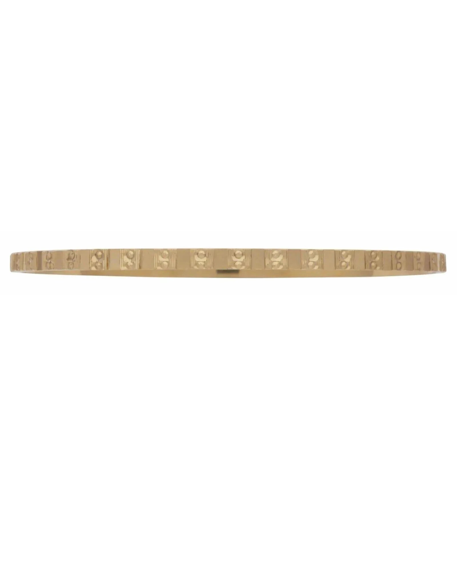 Bangle Bracelet-Gold.