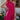Fuchsia Bella One Shoulder Dress by My Sexy Black Boutique featuring a stylish one-shoulder design and fitted silhouette.