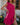 Fuchsia Bella One Shoulder Dress by My Sexy Black Boutique featuring a stylish one-shoulder design and fitted silhouette.