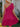 Fuchsia Bella one-shoulder dress by My Sexy Black Boutique, featuring elegant design and flowing fabric.