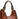 Betty Travel Hobo Handbag in saddle brown with adjustable strap, crafted by My Sexy Black Boutique.