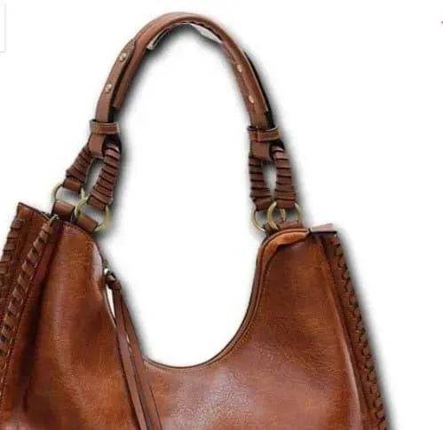 Betty Travel Hobo Handbag-Saddle.