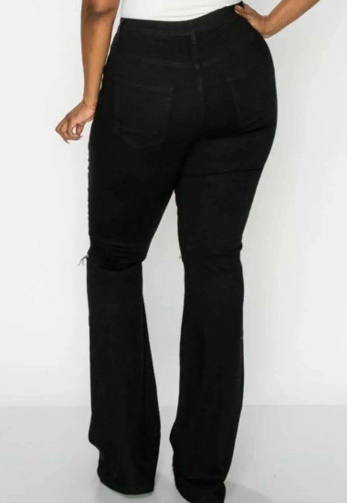 Carla Plus Jeans-Black.