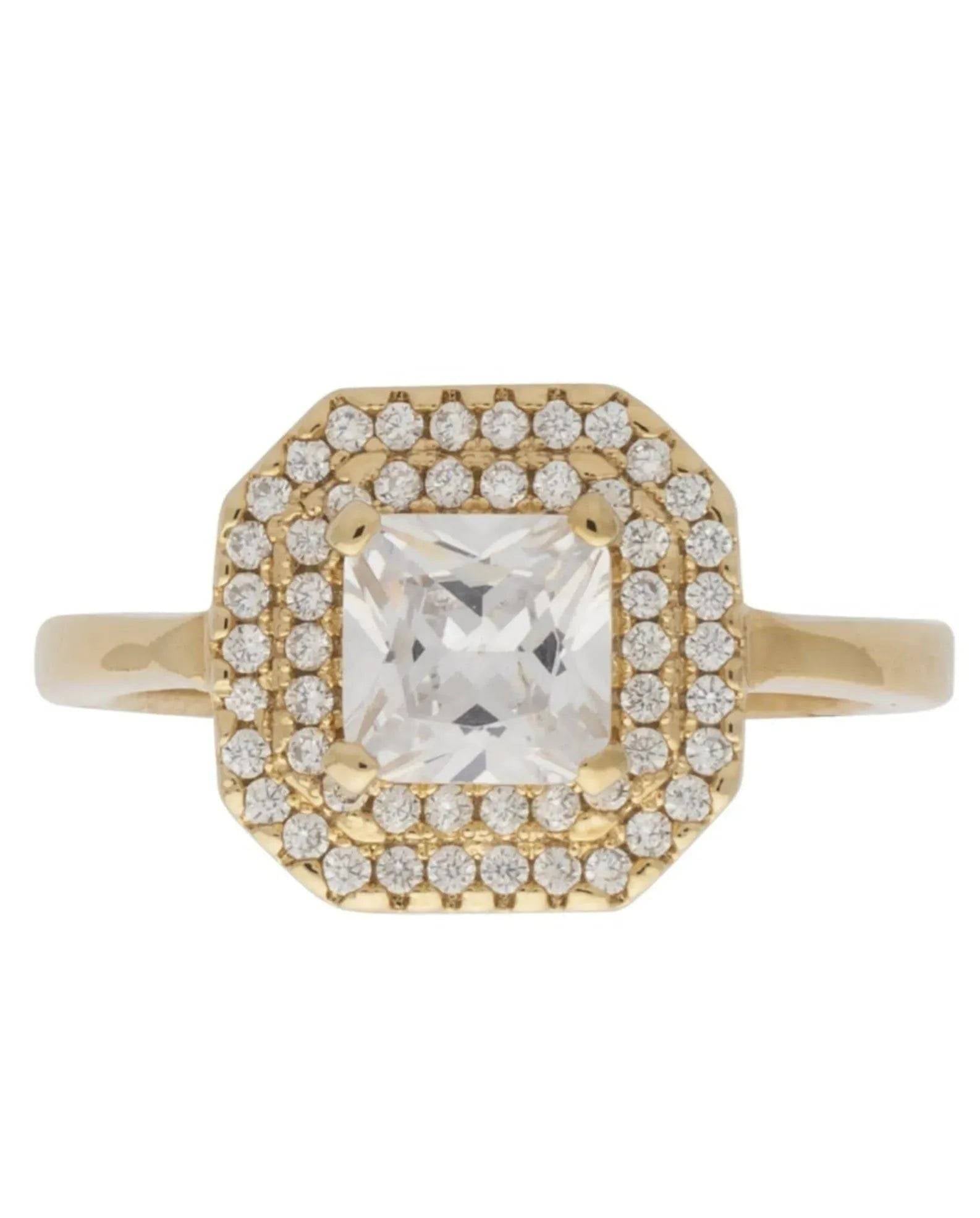 Chan Square Ring-Stone.
