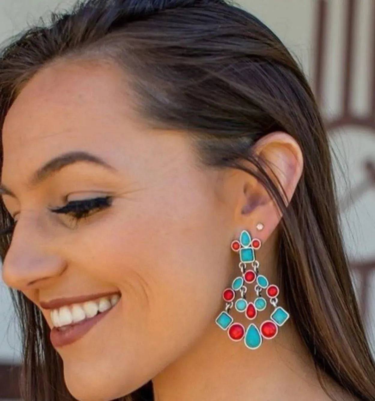 Chandelier Earrings.