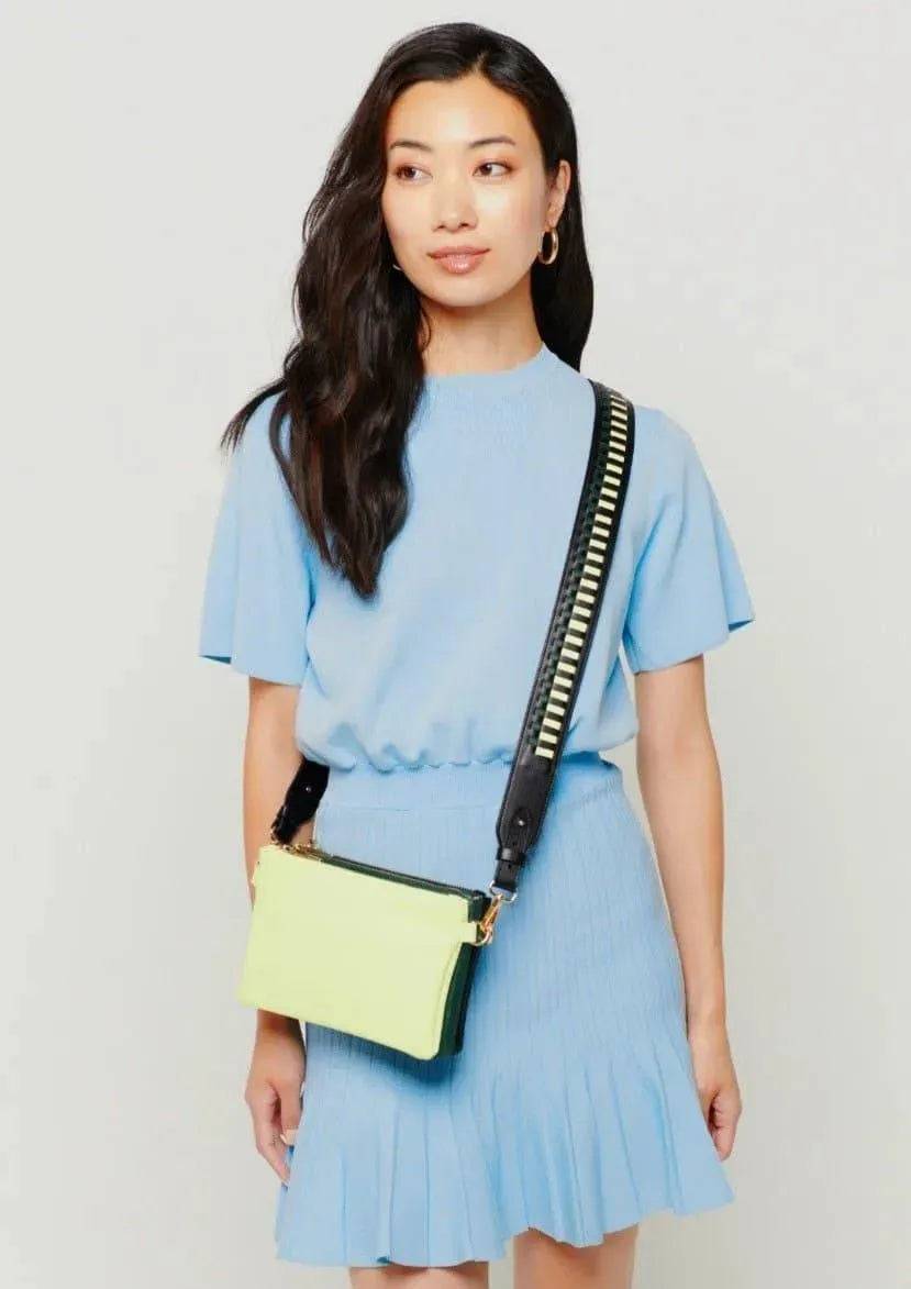 Chelsea Mersi Trio Crossbody - Lime.