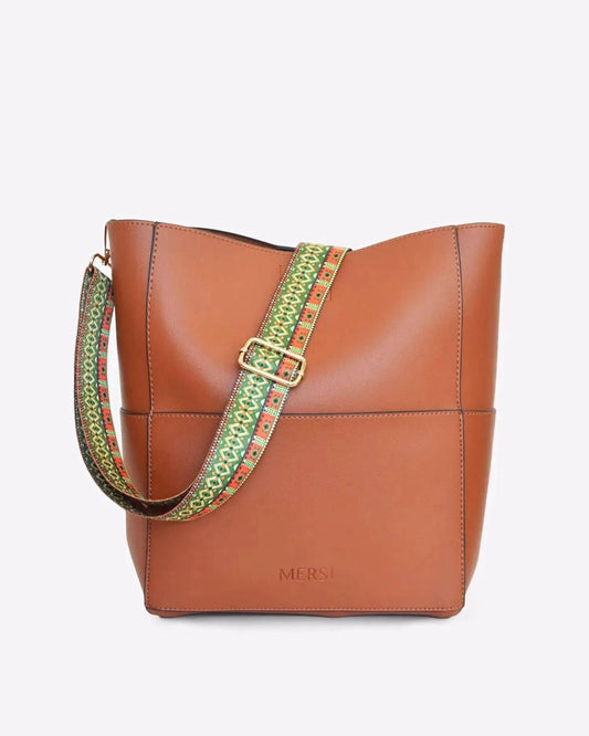 Demi Mersi Bucket - Cognac (Limited Edition).