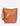 MERSI Demi Mersi Bucket handbag in cognac limited edition leather, featuring a stylish and compact design.