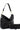 Black designer bucket handbag from My Sexy Black Boutique with a stylish, spacious design and modern fashion appeal.