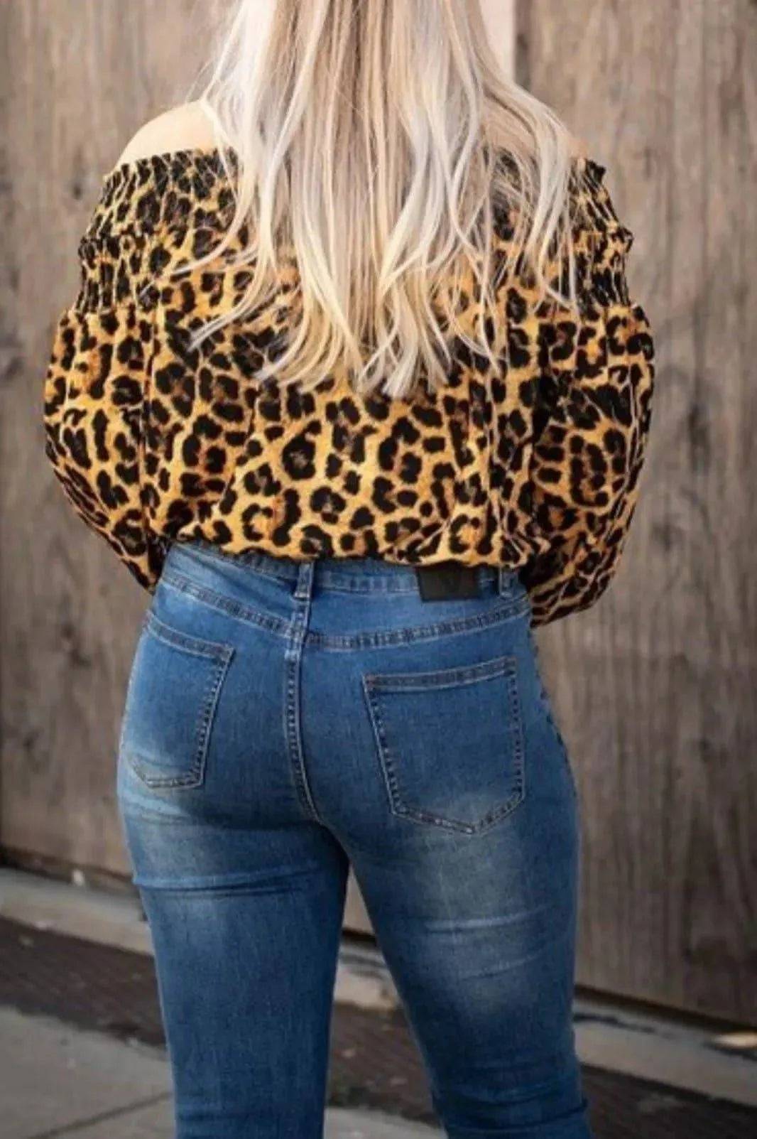 Do Not Bite Me Top-Leopard.
