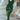 Hunter green Drape Wrap Hi-Low Maxi Dress by My Sexy Black Boutique, elegant evening dress with flowing fabric and stylish design.