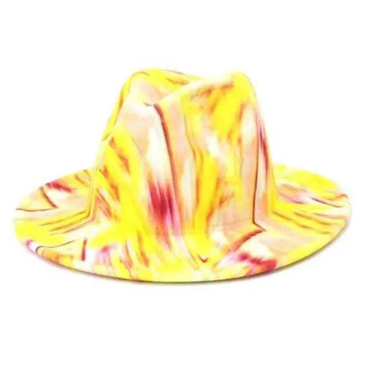 Fedora Hat-Tie Dye.