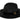Black straw hat from My Sexy Black Boutique, stylish sun hat with wide brim, perfect for summer outdoor fashion.