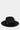 Black straw hat from My Sexy Black Boutique, stylish sun hat with wide brim and casual design, perfect for summer wear.
