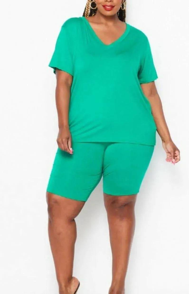 Green Shorts.