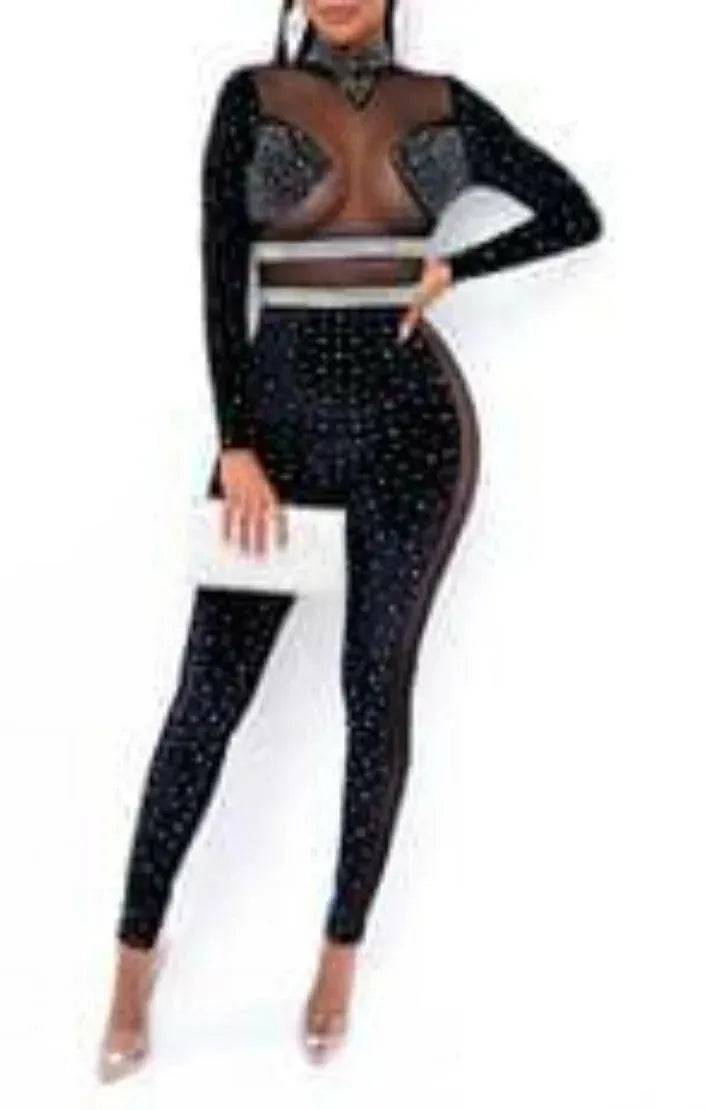 Harder To Find Jumpsuit-Black.