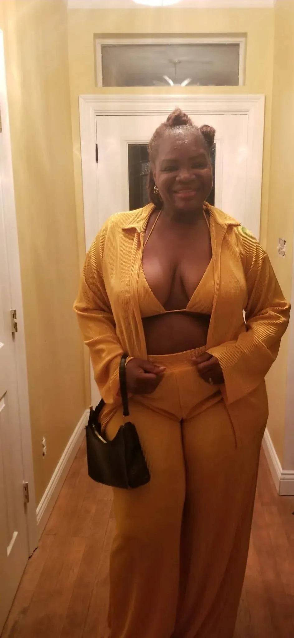 I am Me Three Piece Plus Set-Mustard.