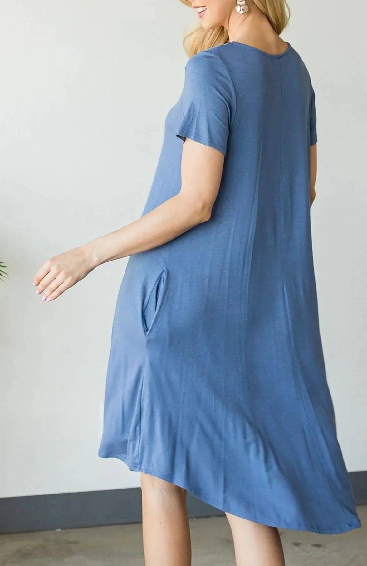 Irene Denim Mini Dress.