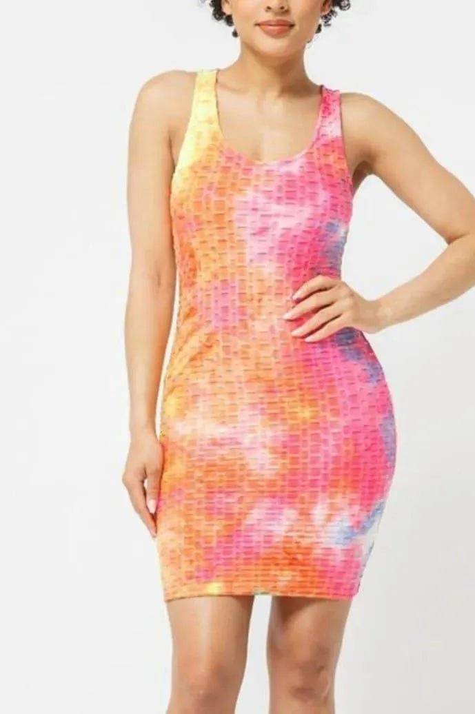 Jac Tank Dress-Blue.