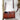 Cognac Jade Embo leather wallet wristlet from My Sexy Black Boutique, featuring a compact design and stylish leather finish.