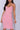 Pink Kami Strap Midi Dress from My Sexy Black Boutique, featuring a fitted silhouette and stylish shoulder straps.