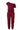 Misty Classy Wine jumpsuit by My Sexy Black featuring a stylish, fitted design with long sleeves and elegant detailing.