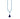 Navajo Blue Tassel Beaded Necklace by My Sexy Black featuring colorful beads and a tassel pendant on a black cord.