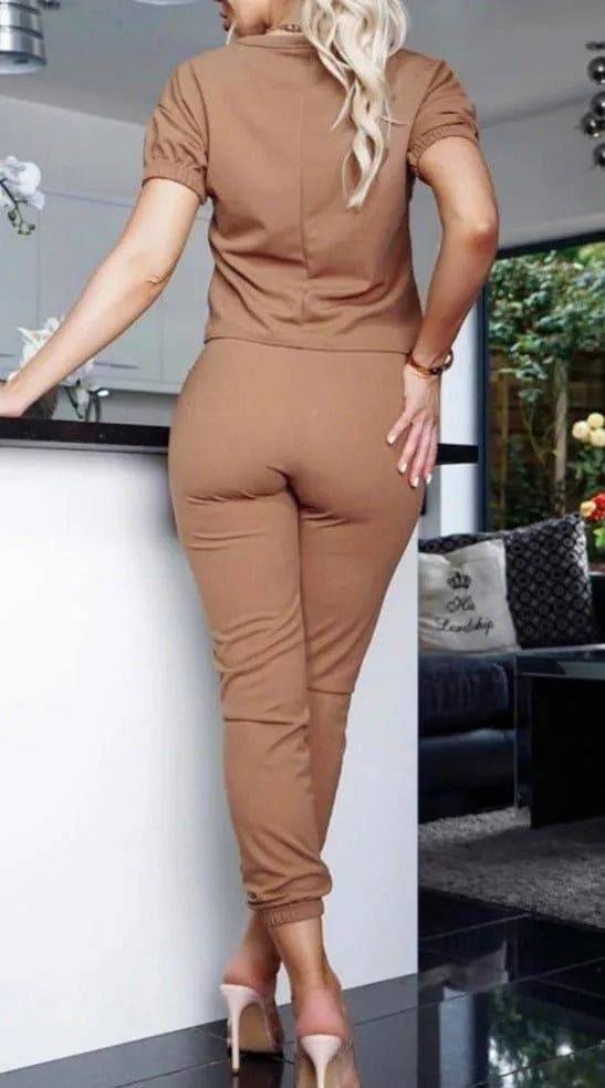 Nelle Two Piece Loungewear Set.