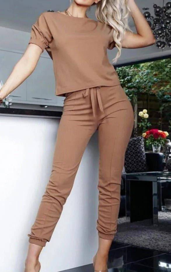 Nelle Two Piece Loungewear Set.
