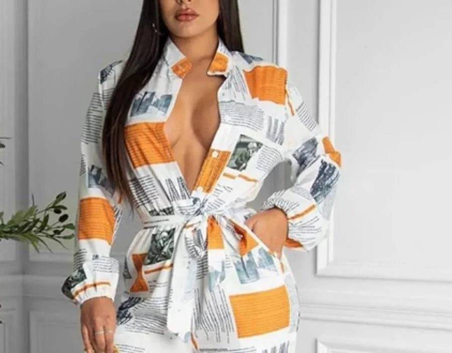 News Press Jumpsuit-White.