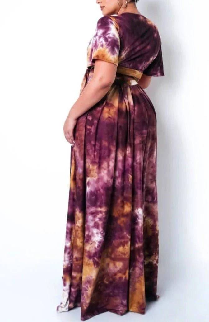 Plus Size Oluchi Two Piece Skirt Set.