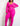 Hot pink Pretty Girl Rouched Set by Black Pearl Clothing, featuring a stylish, fitted design perfect for casual or trendy wear.