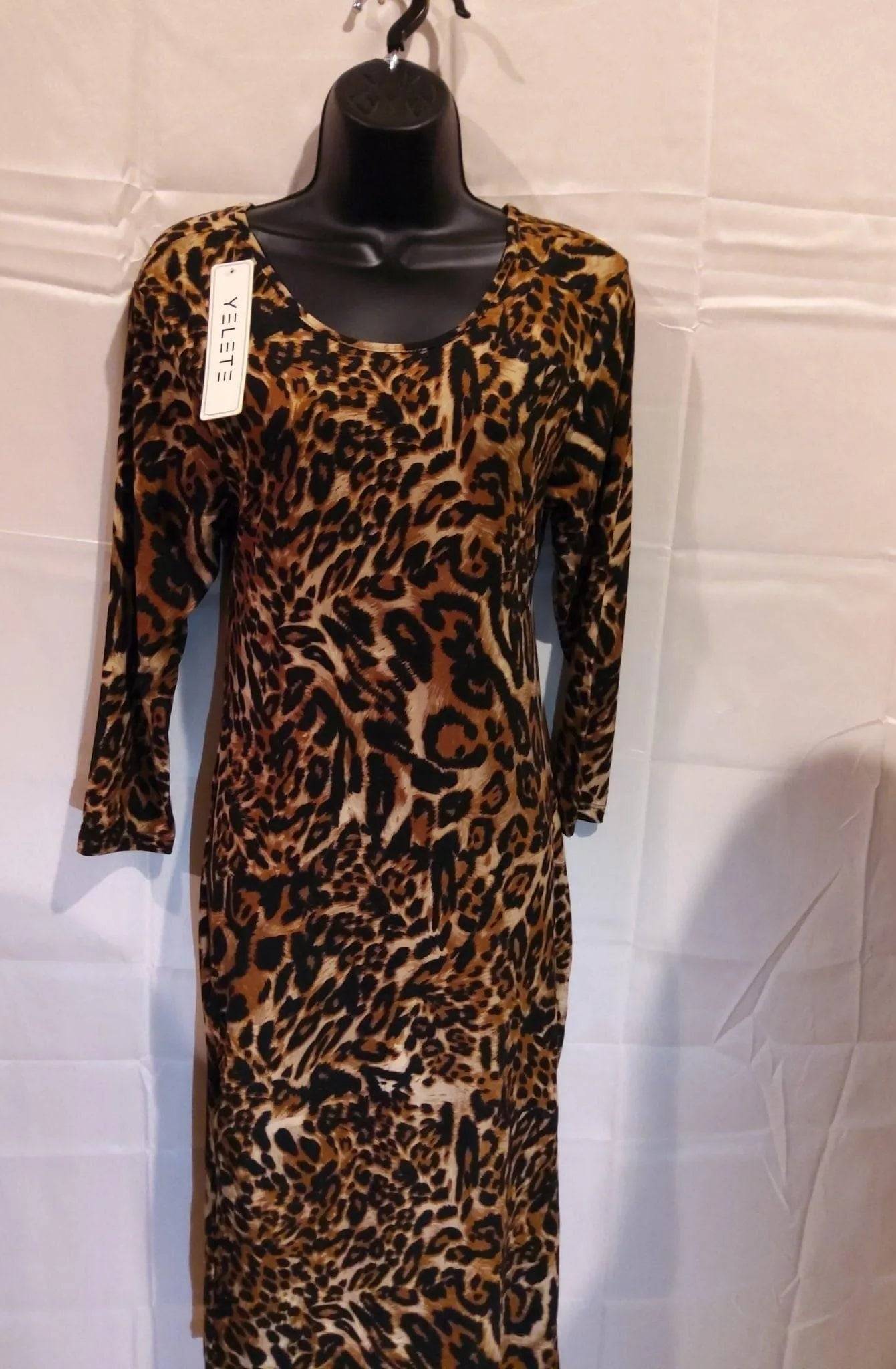 Ring Me Dress-Leopard.