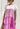 Pink Samantha Mini Dress by My Sexy Black Boutique, showing a close-up of the fitted mini dress with stylish design details.