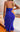 Blue Sassy Tay mid dress by My Sexy Black Boutique, featuring a stylish, fitted design with elegant details.