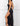 Black slit bust tube top maxi dress from My Sexy Black Boutique, elegant evening dress with a fitted bodice and flowing skirt.
