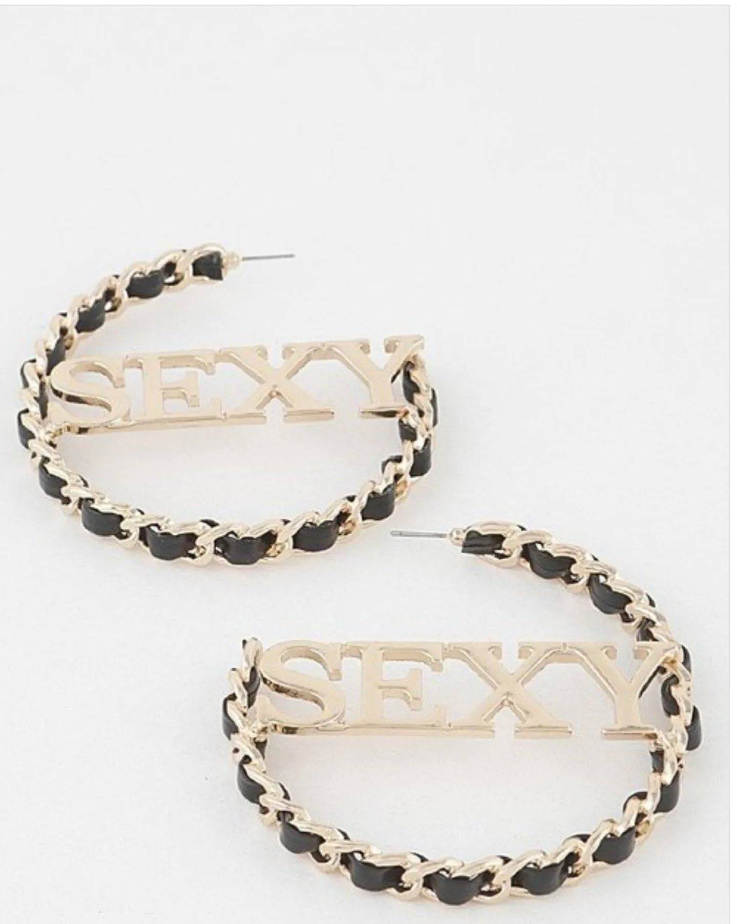 Sexy Hoop Earrings.